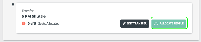 allocate people on transfer green box