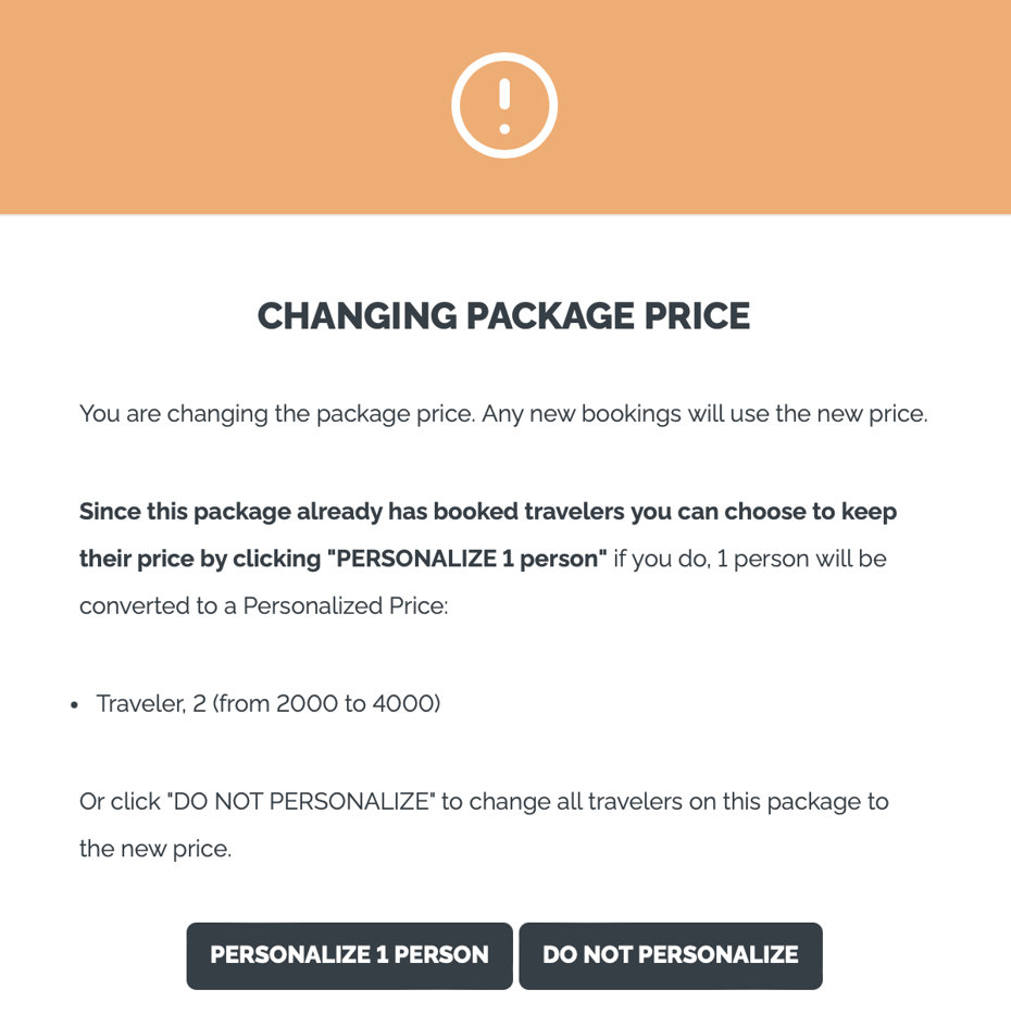 New Features - Release 2.183 - Aug 2, 2024 - Change Package Price ...