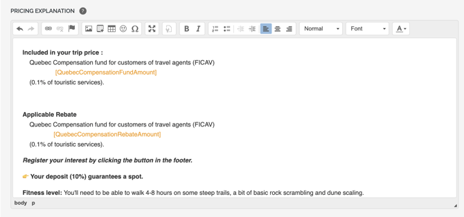 quebec-compensation-shortcode-example