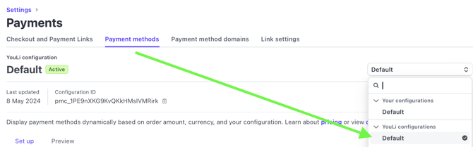 stripe-payment-method-configurations