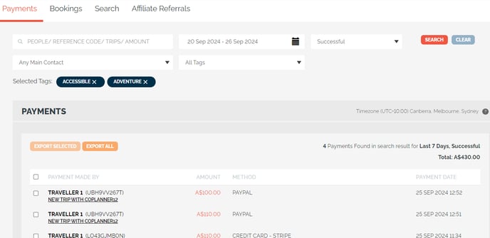 trip-tags-global-payment-report