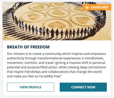 breath of freedom directory card